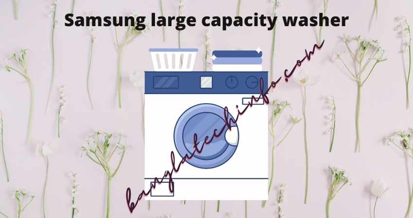samsung large capacity washer