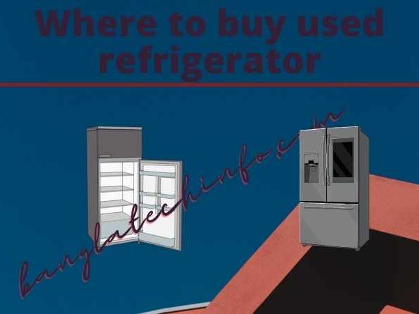 Where to buy used refrigerator