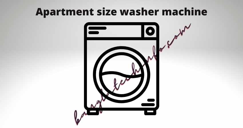 Apartment size washer machine