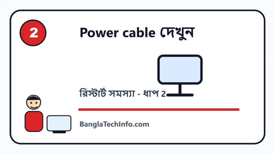 রিস্টার্ট সমস্যা ধাপ 2 কার্টুন ছবি