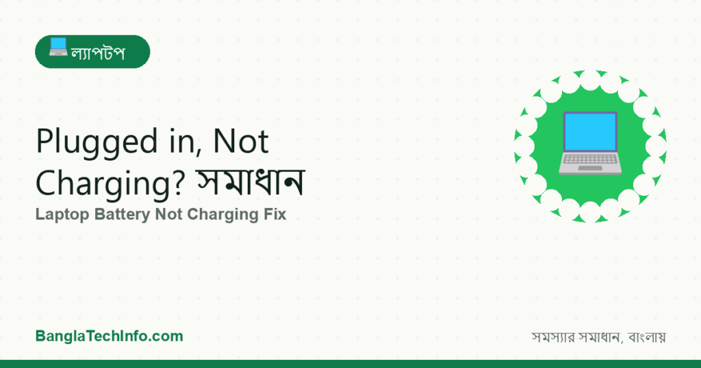 Plugged in, Not Charging? সমাধান